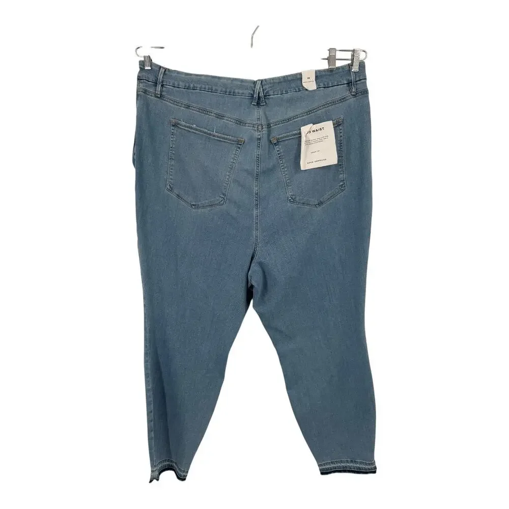 Good American jeans Good Waist skinny light blue Plus size 28